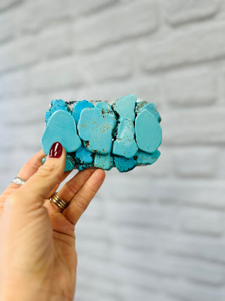 Turquoise Slab Belt Buckles-Belt Buckles-RC-Motis & Co Boutique, Women's Fashion Boutique in Carthage, Missouri