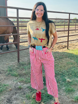 Jace Red Striped Wide Leg Pants-Pants-Urban Daizy-Motis & Co Boutique, Women's Fashion Boutique in Carthage, Missouri
