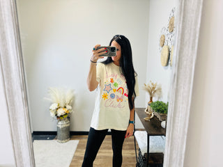 Lucky Mom Club Retro Graphic Tee-Graphic Tees-Poppy & Pine-Motis & Co Boutique, Women's Fashion Boutique in Carthage, Missouri