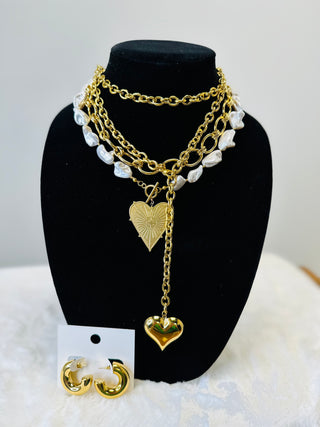 Chuck Chunky Smooth Hoops-Earrings-ChanSutt-Motis & Co Boutique, Women's Fashion Boutique in Carthage, Missouri