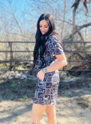 Check It Cowpoke Tee-Short Sleeves-2 Fly-Motis & Co Boutique, Women's Fashion Boutique in Carthage, Missouri