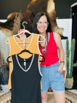 Taylor Ribbed Sleeveless Tank Top-sleeveless-Dear Scarlett-Motis & Co Boutique, Women's Fashion Boutique in Carthage, Missouri