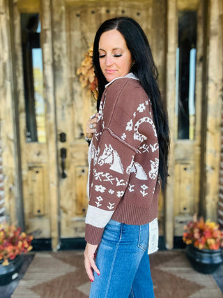 Brynn Brown Button Front Cardigan-Cardigans-ee: some-Motis & Co Boutique, Women's Fashion Boutique in Carthage, Missouri