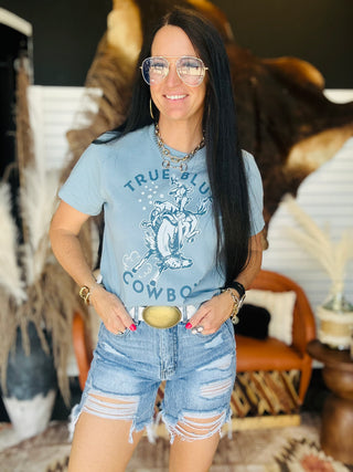 Dylan Destroyed Cut Off Denim Shorts-Shorts-Lucky & Blessed-Motis & Co Boutique, Women's Fashion Boutique in Carthage, Missouri