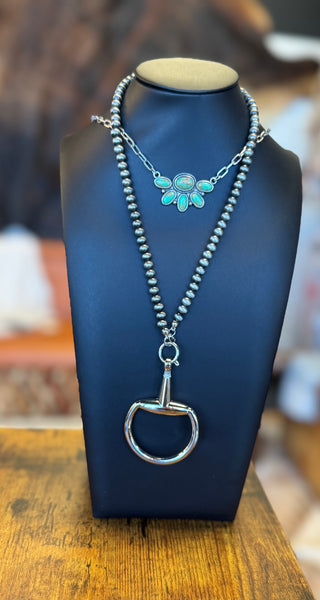 Bandit Snaffle Horse Bit Necklace