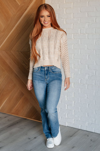 A Note of Thanks Cable Knit Sweater-Tops-Ave Shops-Motis & Co Boutique, Women's Fashion Boutique in Carthage, Missouri