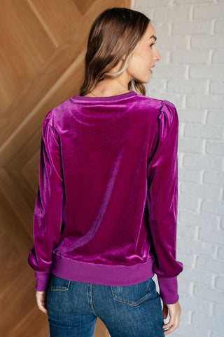 A Special Place Velour Pullover-Tops-Ave Shops-Motis & Co Boutique, Women's Fashion Boutique in Carthage, Missouri