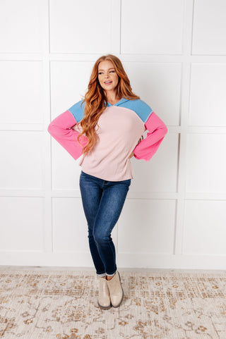 A-Tisket A-Tasket Color Block Pullover-Tops-Ave Shops-Motis & Co Boutique, Women's Fashion Boutique in Carthage, Missouri