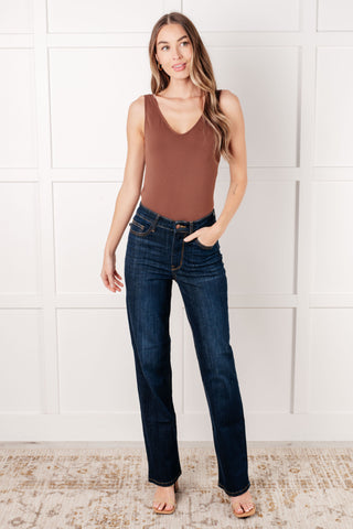 Alaina High Rise Classic Straight Jeans-Denim-Ave Shops-Motis & Co Boutique, Women's Fashion Boutique in Carthage, Missouri