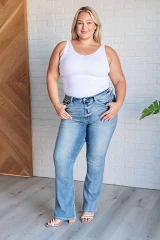 Alana Mid Rise Clean Bootcut Jeans-Womens-Ave Shops-Motis & Co Boutique, Women's Fashion Boutique in Carthage, Missouri