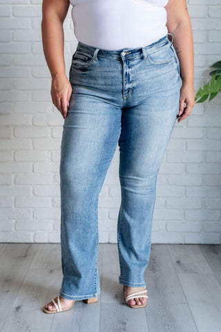 Alana Mid Rise Clean Bootcut Jeans-Womens-Ave Shops-Motis & Co Boutique, Women's Fashion Boutique in Carthage, Missouri