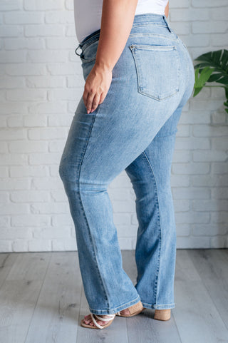 Alana Mid Rise Clean Bootcut Jeans-Womens-Ave Shops-Motis & Co Boutique, Women's Fashion Boutique in Carthage, Missouri