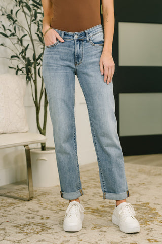 Aubrey Mid Rise Boyfriend-jeans-Ave Shops-Motis & Co Boutique, Women's Fashion Boutique in Carthage, Missouri