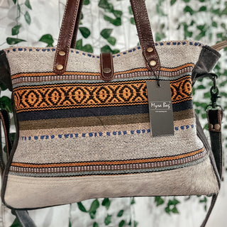 Canvas Rustic Myra Weekend Bag-Handbags-Myra-Motis & Co Boutique, Women's Fashion Boutique in Carthage, Missouri