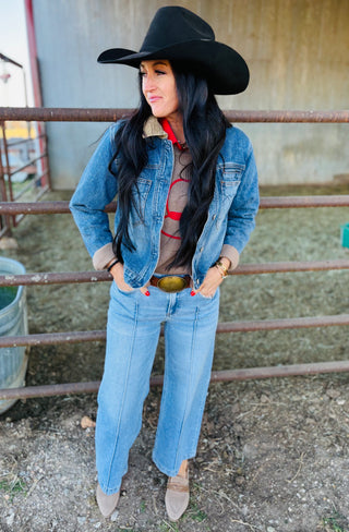 Hats Off Cowboy Hat Sweater-Sweaters-2 Fly-Motis & Co Boutique, Women's Fashion Boutique in Carthage, Missouri