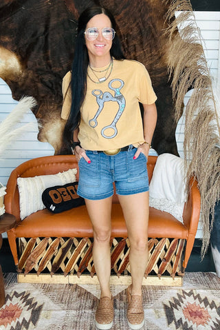 A Bit Ranchy Tee-Graphic Tees-Rowdy Crowd-Motis & Co Boutique, Women's Fashion Boutique in Carthage, Missouri
