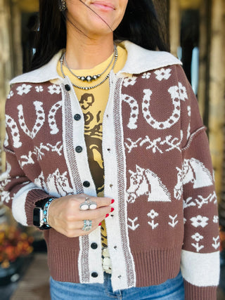 Brynn Brown Button Front Cardigan-Cardigans-ee: some-Motis & Co Boutique, Women's Fashion Boutique in Carthage, Missouri