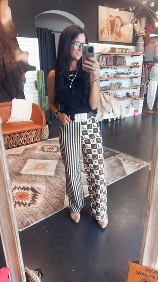 Jason Moon & Star Stripe Wide Leg Pants-Pants-Jade by Jane-Motis & Co Boutique, Women's Fashion Boutique in Carthage, Missouri