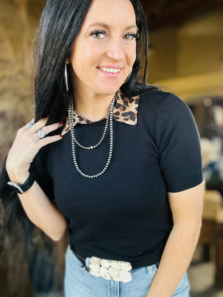 Dicky Layering Faux Collars-Tops-Giddy Up-Motis & Co Boutique, Women's Fashion Boutique in Carthage, Missouri