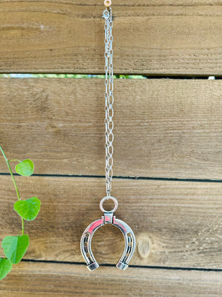 Lucky Horseshoe Necklace-Necklaces-Queen Gypsy-Motis & Co Boutique, Women's Fashion Boutique in Carthage, Missouri