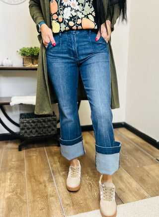 Devin Mid Rise Bootcut Trouser Style Judy Blue Jeans-Jeans-Judy Blue-Motis & Co Boutique, Women's Fashion Boutique in Carthage, Missouri