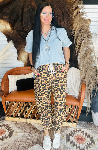 Lionel Leopard Barrel Pants-Pants-Turquoise Haven-Motis & Co Boutique, Women's Fashion Boutique in Carthage, Missouri
