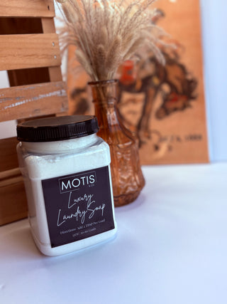 Motis Luxury Laundry Soap - Mahogany Coconut-Housewear-MadHouseCandle-Motis & Co Boutique, Women's Fashion Boutique in Carthage, Missouri