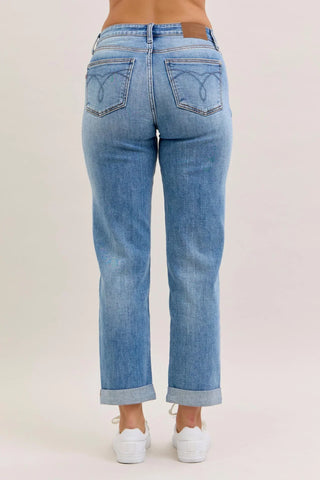 Aubrey Mid Rise Boyfriend-jeans-Ave Shops-Motis & Co Boutique, Women's Fashion Boutique in Carthage, Missouri