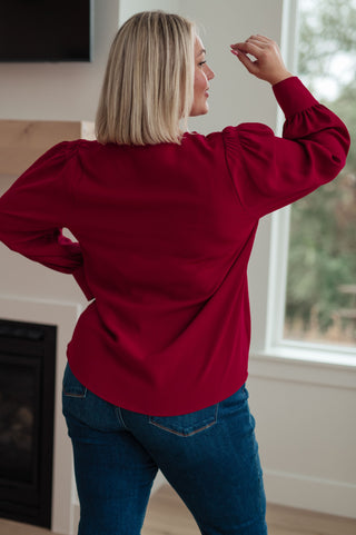 Back in Business V-Neck Blouse-Blouses-Ave Shops-Motis & Co Boutique, Women's Fashion Boutique in Carthage, Missouri