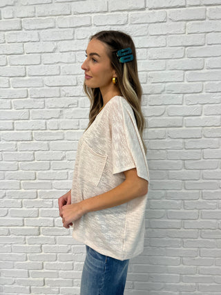 Basically Flowing Dolman Sleeve Top in Sand Beige-Womens-Ave Shops-Motis & Co Boutique, Women's Fashion Boutique in Carthage, Missouri