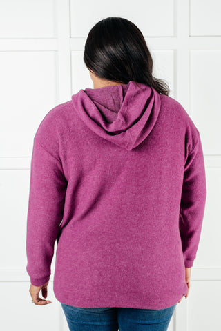 Basically My Favorite Hooded Pullover in Light Plum-Pullovers-Ave Shops-Motis & Co Boutique, Women's Fashion Boutique in Carthage, Missouri