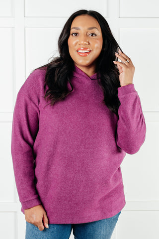 Basically My Favorite Hooded Pullover in Light Plum-Pullovers-Ave Shops-Motis & Co Boutique, Women's Fashion Boutique in Carthage, Missouri