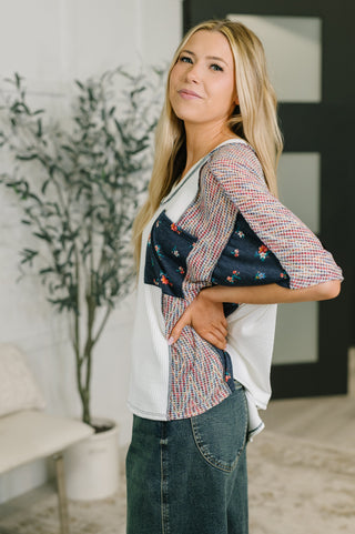 Been Around the Color Block Top-Womens-Ave Shops-Motis & Co Boutique, Women's Fashion Boutique in Carthage, Missouri