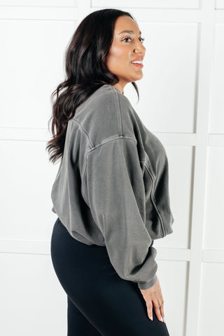 Beyond the Basics Pullover in Ash Black-Pullovers-Ave Shops-Motis & Co Boutique, Women's Fashion Boutique in Carthage, Missouri