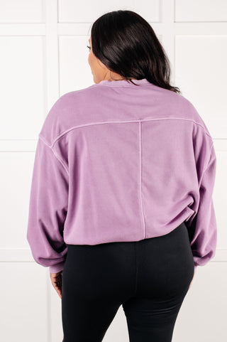 Beyond the Basics Pullover in Violet-Pullovers-Ave Shops-Motis & Co Boutique, Women's Fashion Boutique in Carthage, Missouri