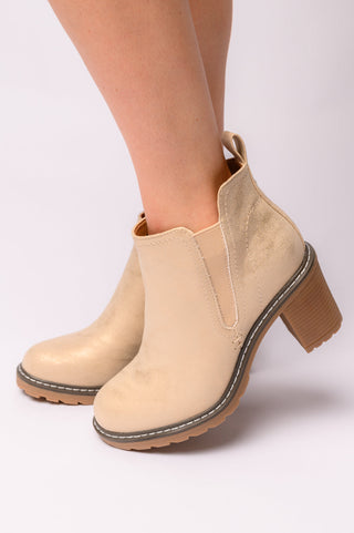 Bite Me Bootie in Gold-Boots-Ave Shops-Motis & Co Boutique, Women's Fashion Boutique in Carthage, Missouri