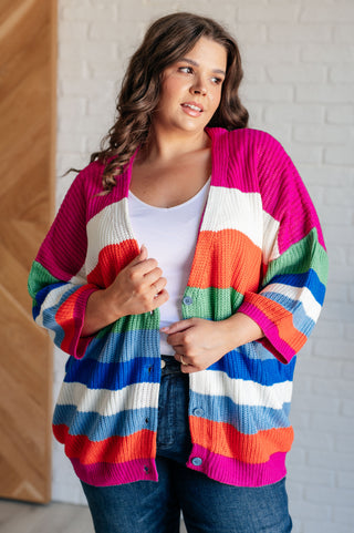 Bold Flirt Button Down Cardigan-Cardigans-Ave shops-Motis & Co Boutique, Women's Fashion Boutique in Carthage, Missouri