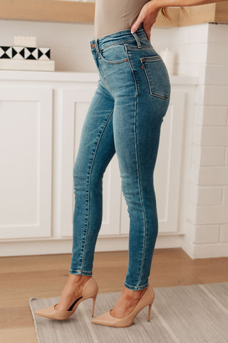 Bryant High Rise Thermal Skinny Jean-Jeans-Ave-Motis & Co Boutique, Women's Fashion Boutique in Carthage, Missouri