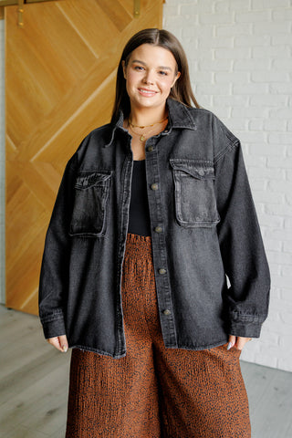 By The Fireside Shacket-Denim-Ave Shops-Motis & Co Boutique, Women's Fashion Boutique in Carthage, Missouri