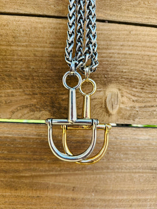 Buck Western Horse Bit Necklace-Necklaces-Western Elite-Motis & Co Boutique, Women's Fashion Boutique in Carthage, Missouri