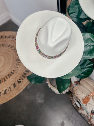 Better Days Wide Brim Hat Cream-Hats-rc-Motis & Co Boutique, Women's Fashion Boutique in Carthage, Missouri