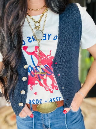 Cowboy Freedom Graphic Boxy Tee-Graphic Tees-MOTIS-Motis & Co Boutique, Women's Fashion Boutique in Carthage, Missouri