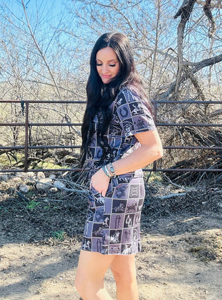 Check It Cowpoke Tee-Short Sleeves-2 Fly-Motis & Co Boutique, Women's Fashion Boutique in Carthage, Missouri