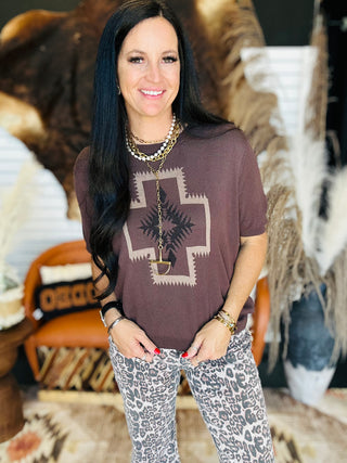 Meet Me In Marfa Knit Top-Short Sleeves-2 Fly-Motis & Co Boutique, Women's Fashion Boutique in Carthage, Missouri