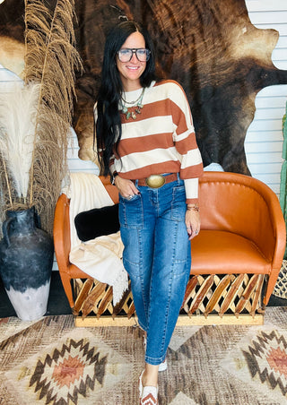Hazel Relaxed Striped Sweater
