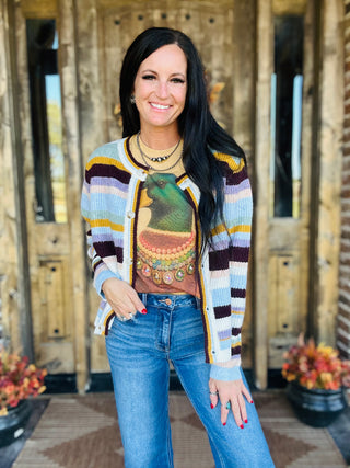 Mallard Bejeweled Duck Graphic Tee-Graphic Tees-Bohemian Cowgirl-Motis & Co Boutique, Women's Fashion Boutique in Carthage, Missouri