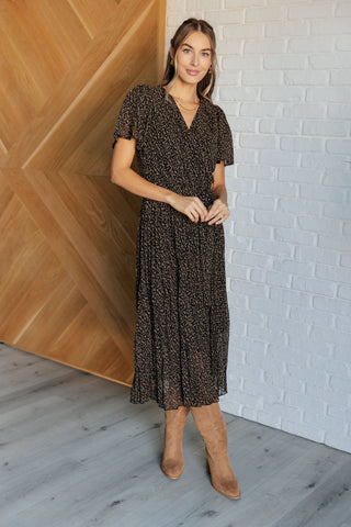 Cause a Scene Surplice Neck Dress-Dresses-Ave Shops-Motis & Co Boutique, Women's Fashion Boutique in Carthage, Missouri