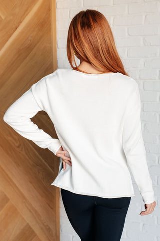 Champagne Please Lightweight Sweater-Tops-Ave Shops-Motis & Co Boutique, Women's Fashion Boutique in Carthage, Missouri