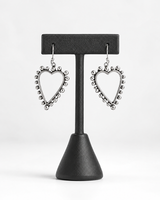 Helena Heart Dangle Earrings-Earrings-Western Elite-Motis & Co Boutique, Women's Fashion Boutique in Carthage, Missouri