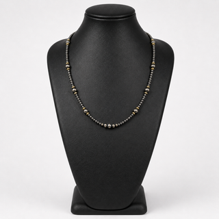 Desert Pearl Authentic Sterling and Gold Necklace-Necklace-Select Lines-Motis & Co Boutique, Women's Fashion Boutique in Carthage, Missouri